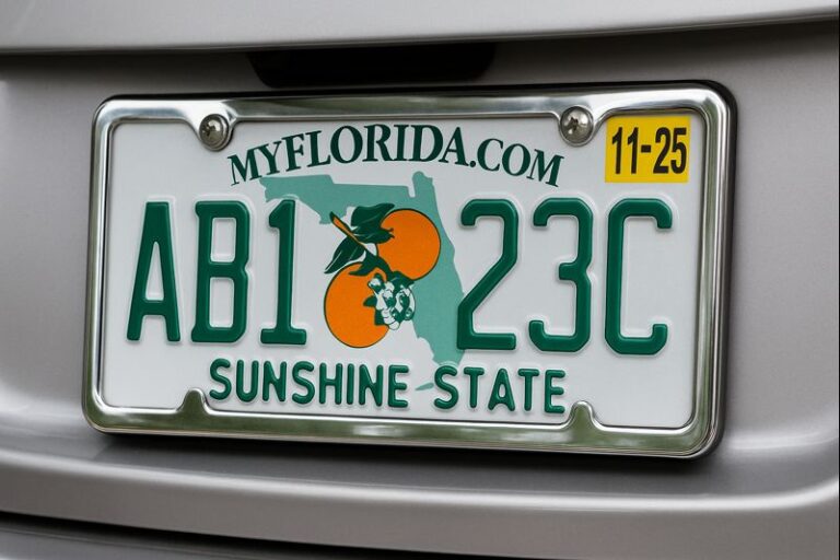 New Florida License Plate Law – What Residents Need to Know