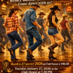 Line Dancing – Tuesday’s 19h30 (7:30pm)