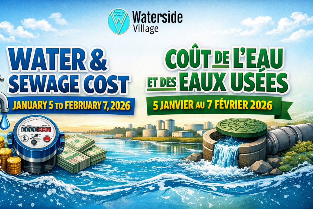 WATER AND SEWAGE COST FROM JANUARY 5 TO FEBRUARY 7, 2026