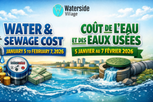 WATER AND SEWAGE COST FROM JANUARY 5 TO FEBRUARY 7, 2026