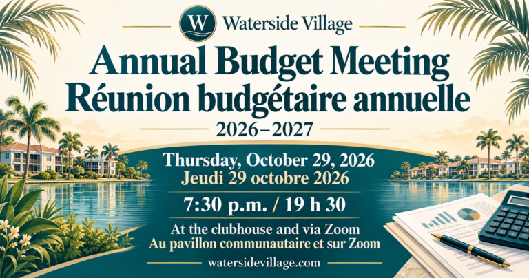 Notice of Annual Budget Meeting 2026/2027